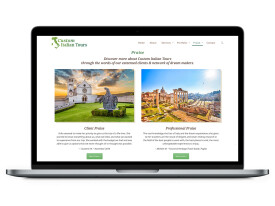 WordPress Website - Subpage