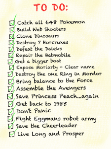 is your to-do list a bit crazy?