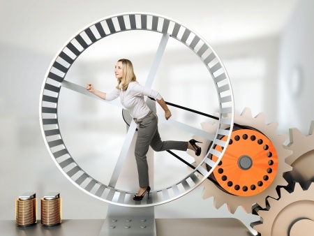 Entrepreneur - stuck on hamster wheel