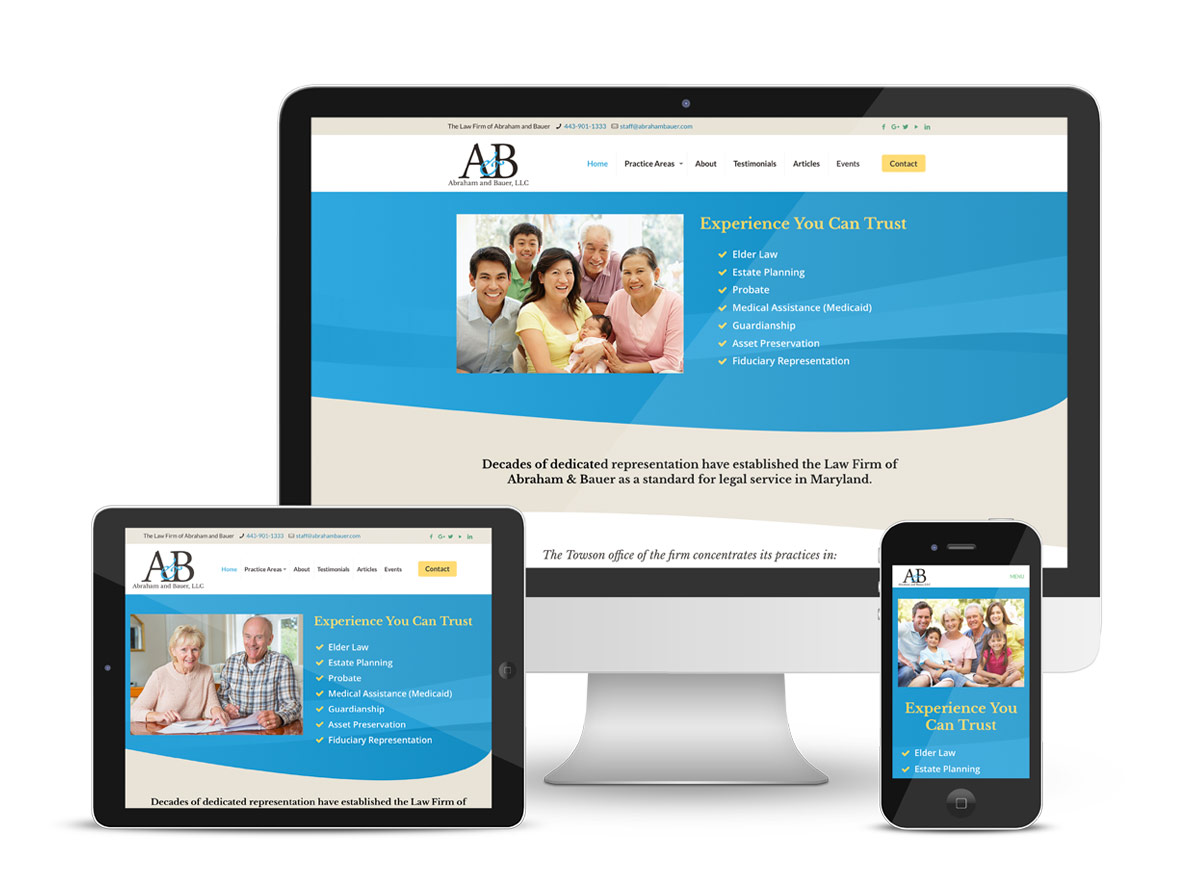 WordPress Website Homepage