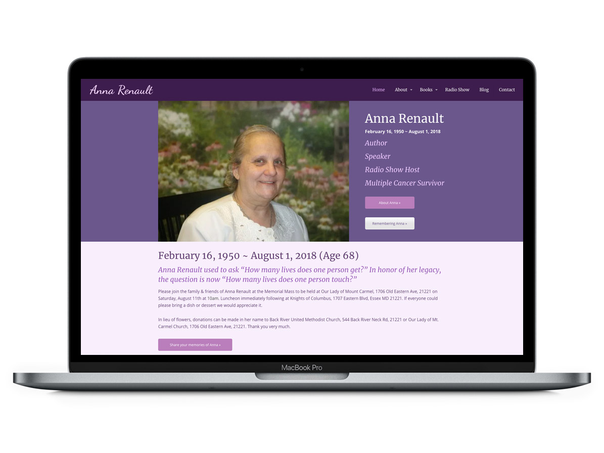 WordPress Website Homepage