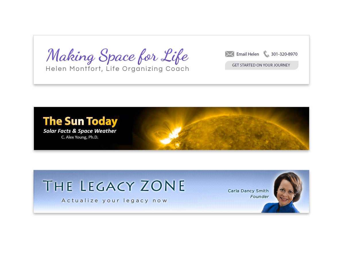 Logos & Websites Headers