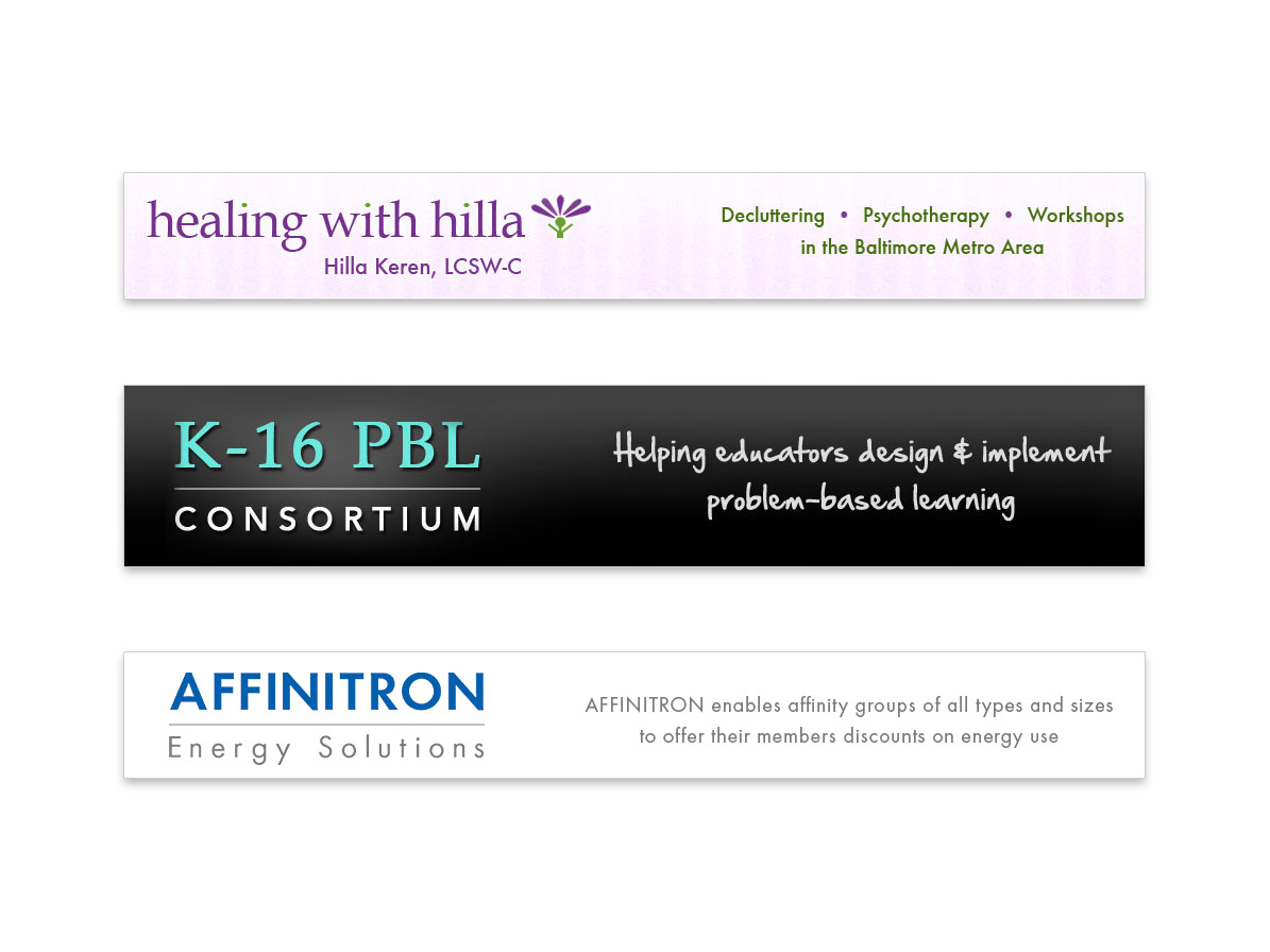 Logos & Websites Headers