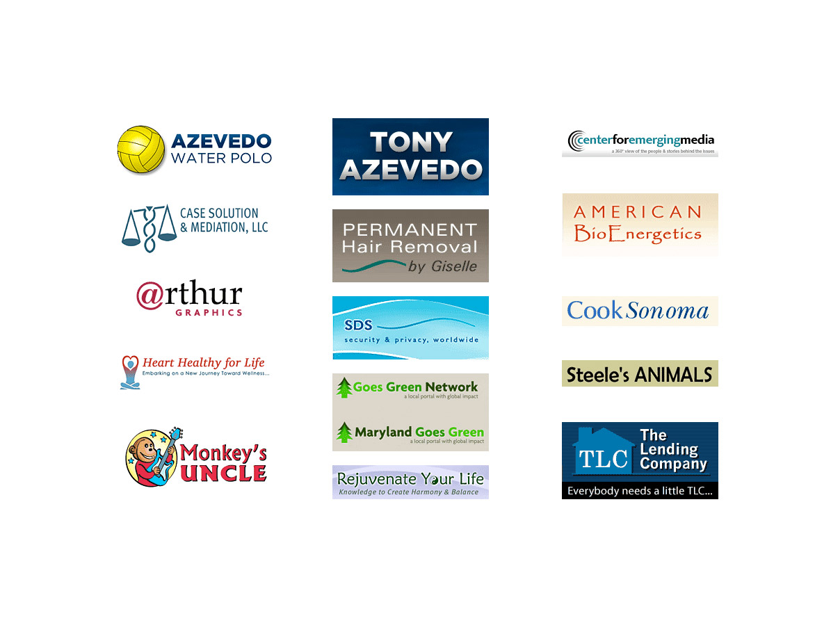 Logos & Websites Headers