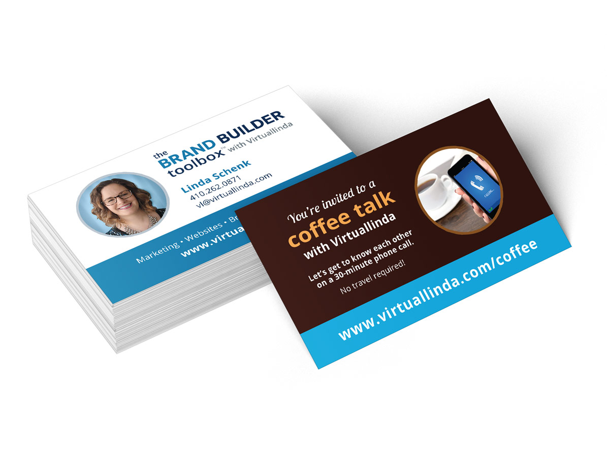 6 Easy Tips For Connecting With Your Business Cards The Brand Builder Toolbox With Virtuallinda