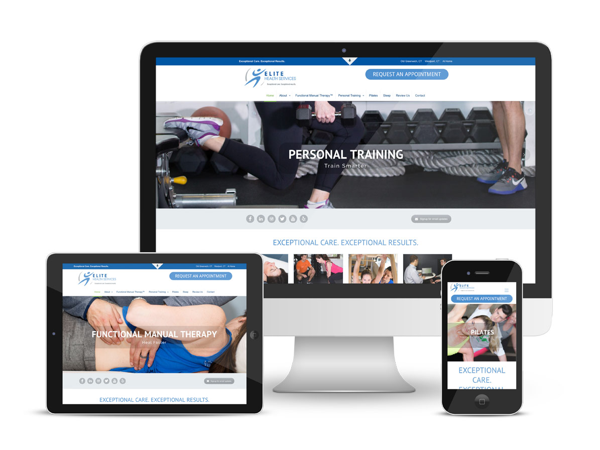 WordPress Website Homepage
