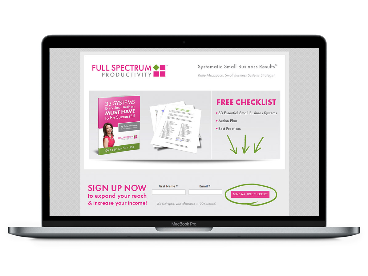 WordPress Website Landing Page