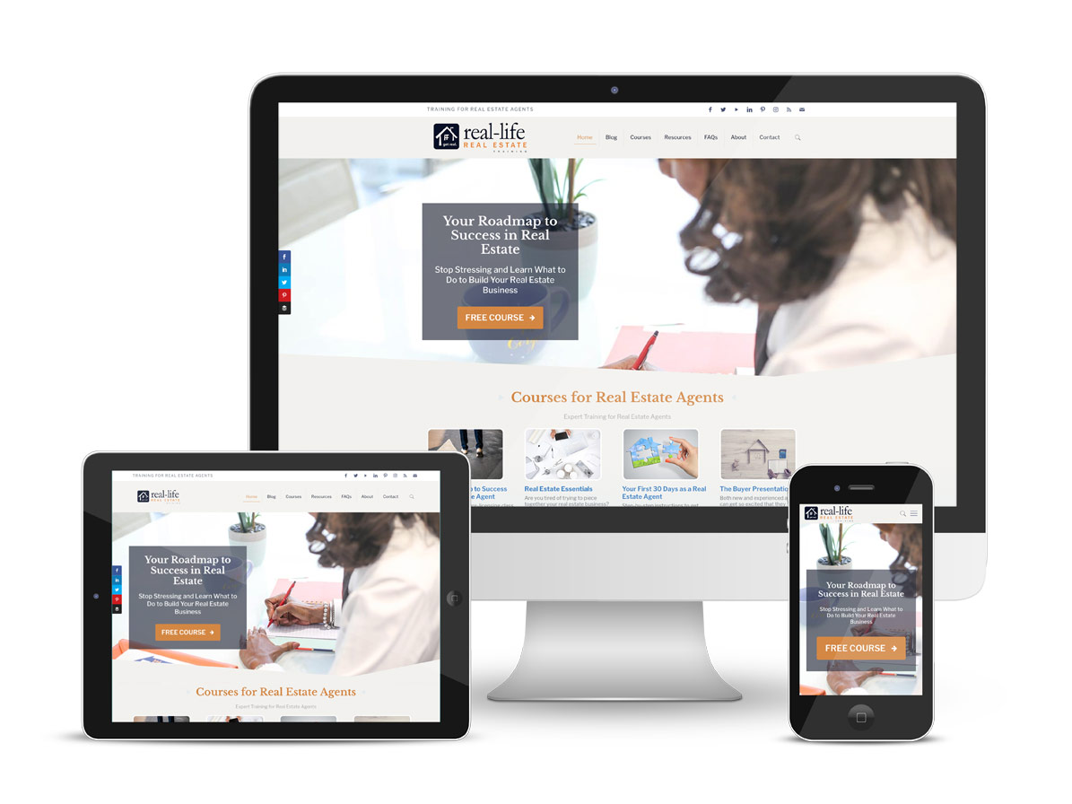 WordPress Website Homepage