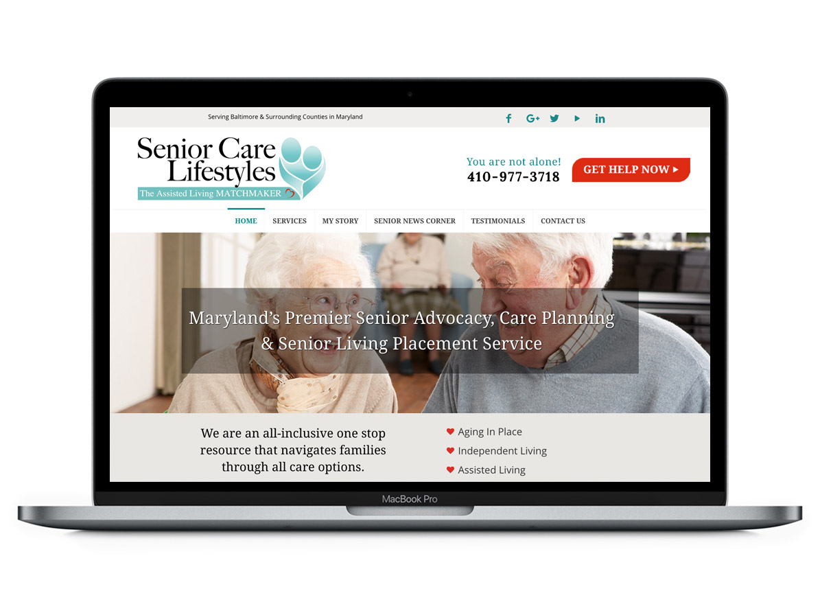 WordPress Website Homepage