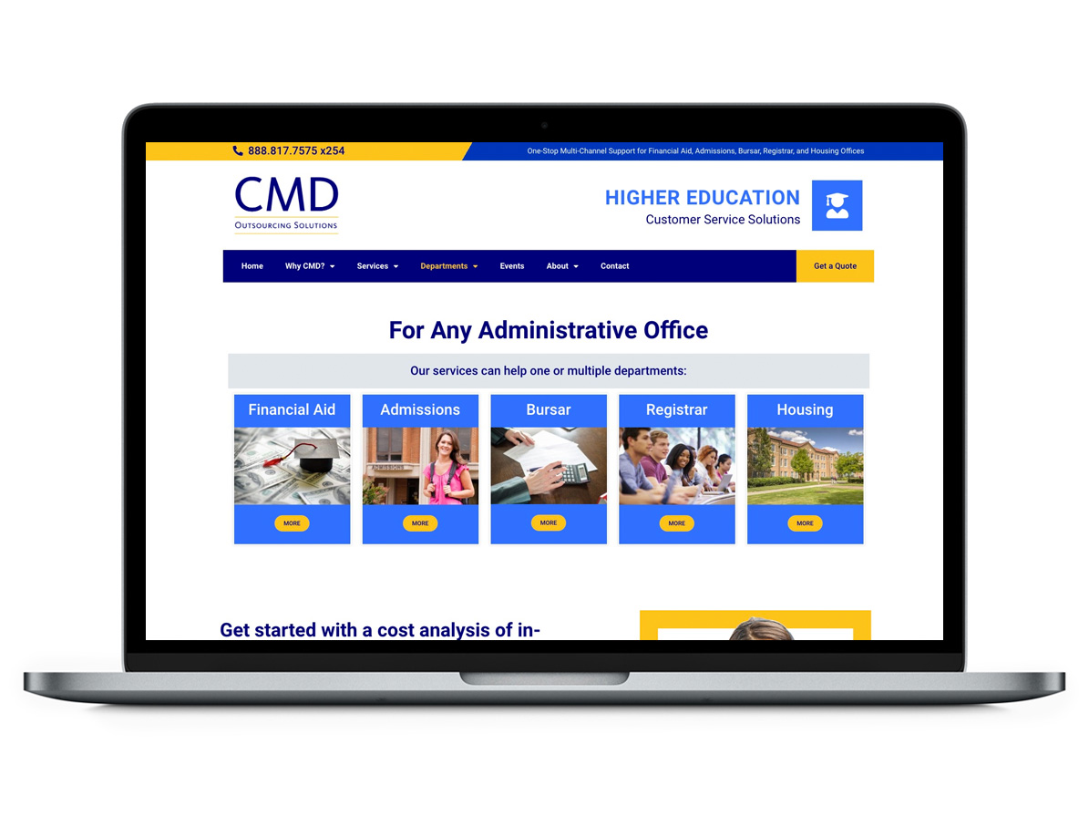 Website - Departments