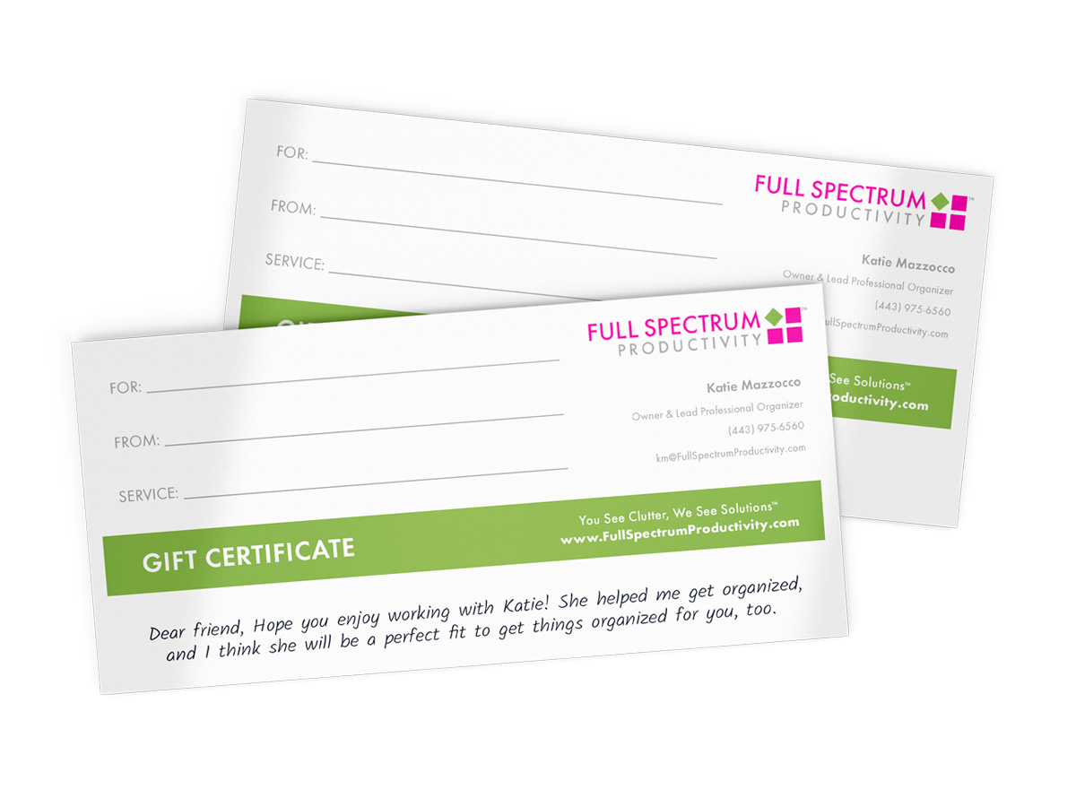 Gift Certificate
