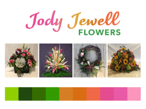 Jody Jewell Flowers logo by Virtuallinda Jody Jewell Flowers logo by Virtuallinda