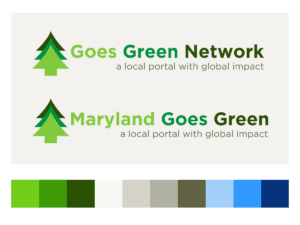 Maryland Goes Green logo by Virtuallinda Maryland Goes Green logo by Virtuallinda