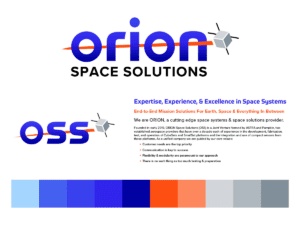 Orion Space Solutions logo by Virtuallinda Orion Space Solutions logo by Virtuallinda