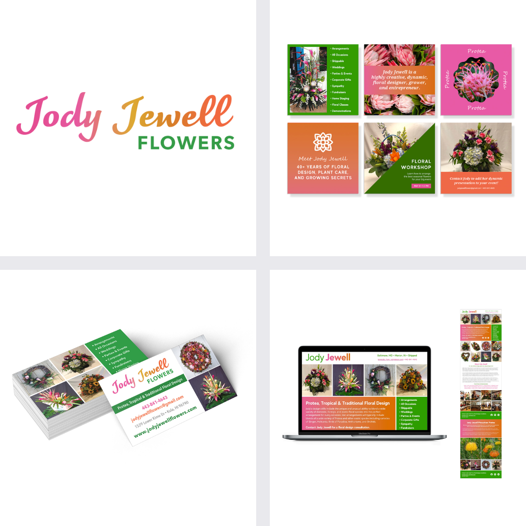 Virtuallinda - Brand Identity - Jody Jewell