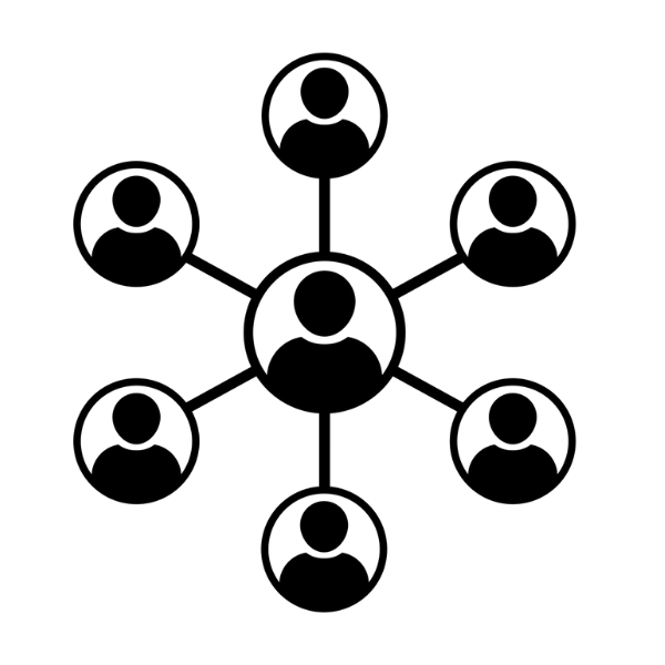 Networking connections icon Networking connections icon